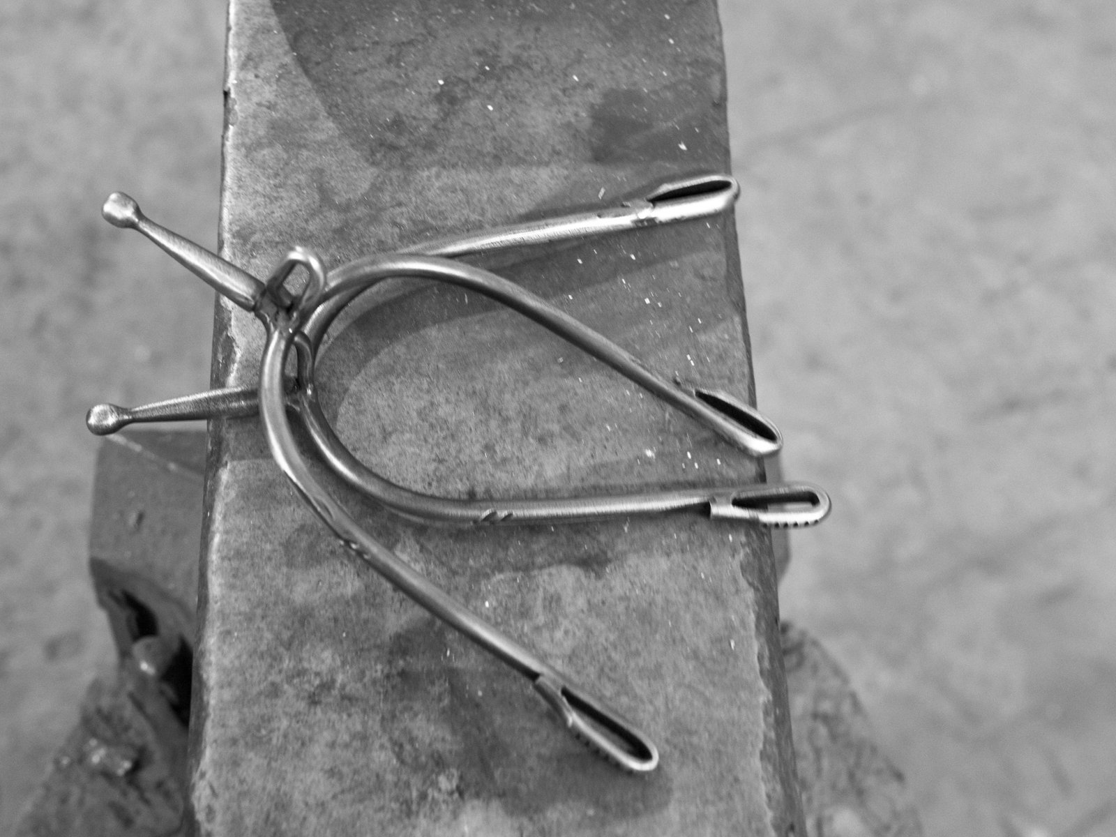 Espuelas hechas en fragua